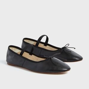 NIB Loeffler Randall Leonie Ballet Flats Black
